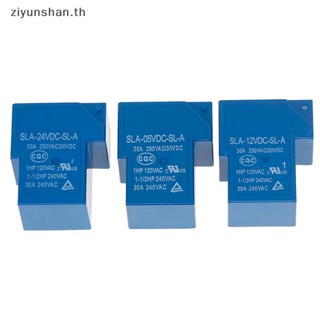 Ziyunshan รีเลย์พาวเวอร์ 5V 12V 24V T90 4 Pin SLA-05VDC-SL-A SLA-12VDC-SL-A SLA-24VDC-SL-A th