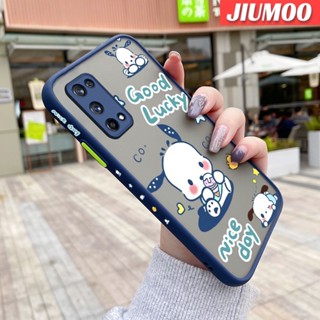 เคสโทรศัพท์มือถือ ซิลิโคน ใส กันกระแทก ลายการ์ตูน Pochacco สําหรับ Realme X7 Pro