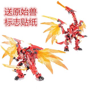 สินค้าใหม่ ตุ๊กตาฟิกเกอร์ การ์ตูน King Kong Red Dragon Super Warrior BW Beastman Tyrannosaurus Rex ขนาดเล็ก KO Wei 3NCH