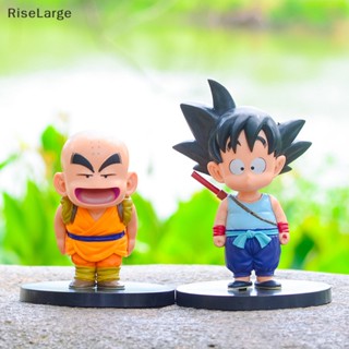 [RiseLarge] ใหม่ โมเดลฟิกเกอร์อนิเมะ Dragon Ball Son Goku Kuririn Chichi ของเล่นสําหรับเด็ก 1 ชิ้น