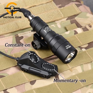 Airsoft Surefir M600 M600C ไฟฉายลูกเสือ LED M300B ไฟอาวุธ พร้อมสวิตช์แรงดัน AXON ฟังก์ชั่นคู่