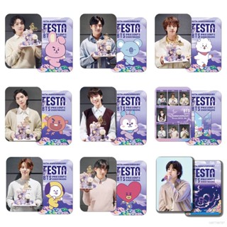 Ns3 โปสเตอร์การ์ดโลโม่ BTS 10th festa TAKE TWO V Jung Kook SUGA Jin Jimin RM J-Hope 55 ชิ้น ต่อชุด