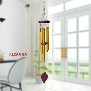 ALISOND1 โมบายกระดิ่งลม อะลูมิเนียม แฮนด์เมด สําหรับแขวนตกแต่งผนังบ้าน สวน