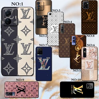 เคสโทรศัพท์ซิลิโคน TPU กันกระแทก ลายโลโก้ LV แฟชั่น สําหรับ Vivo Y21 Y21S Y30 Y30I Y31S Y50 Y54S Y33S Y33T Y51S Y53S 4G