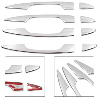 ⚡READYSTOCK⚡Side Door Handle Top Cover 8PCS ABS Cover Rear Right High Performance Chrome