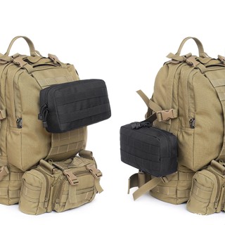 กระเป๋าคาดเอว EDC 1000D Molle มีซิป สําหรับใส่โทรศัพท์มือถือ