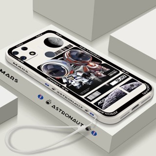 เคสโทรศัพท์มือถือ Tpu นิ่ม ลายนักบินอวกาศ Nasa สําหรับ Realme C25Y C21Y C25 C15 C12 C25S C11 2021 Realme 8 8 Pro C55 C20 C21 7i C17 8i 9i