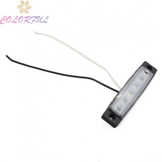 【COLORFUL】Stern Transom Lamp 10Pcs 6 LEDs High-Quality Materials Navigation Lights