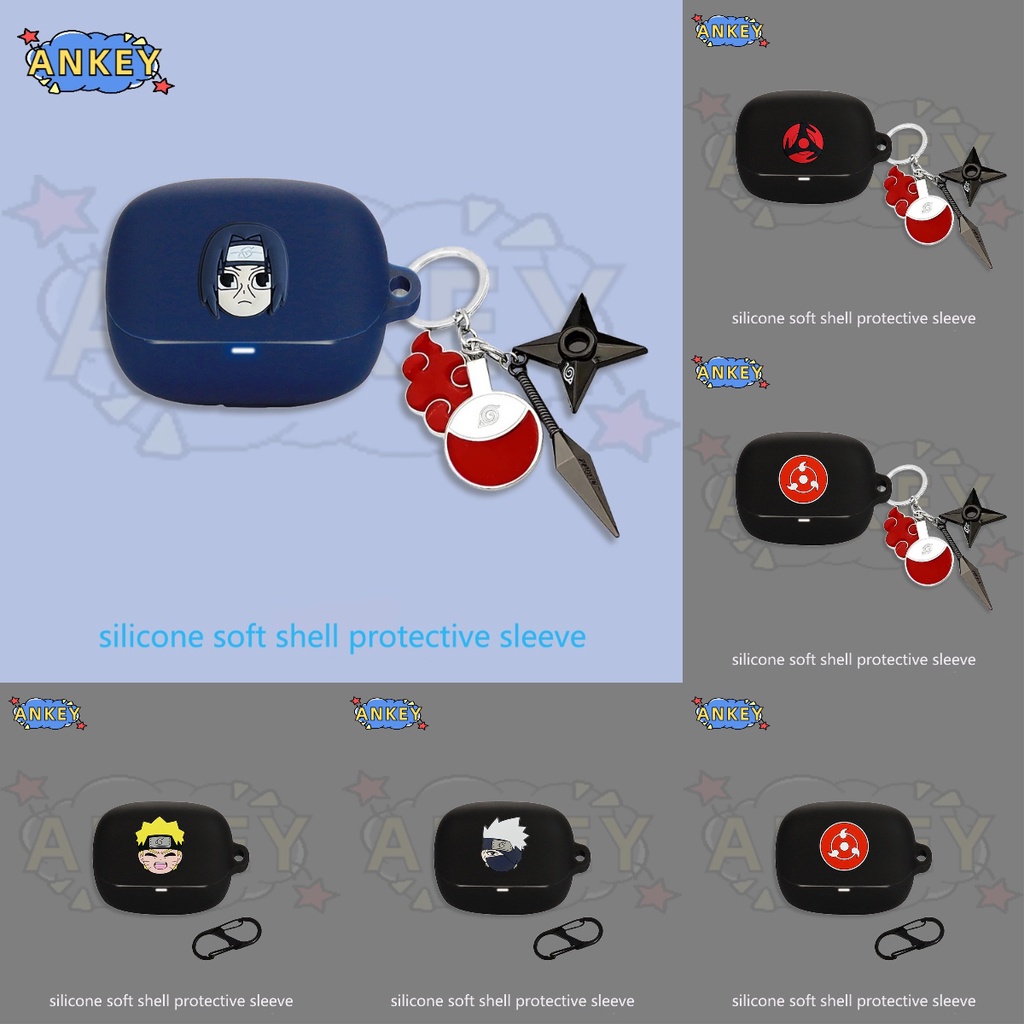 for Baseus Bass BP1 Pro ANC Case Earphone Silicone Blue Boy Baseus Bass EP10 Pro Earbuds Soft Protec