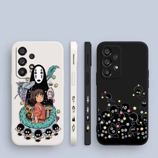 เคสโทรศัพท์มือถือ พิมพ์ลายอนิเมะ Spirited Away มีลายด้านข้าง สําหรับ Samsung Galaxy A90 A80 A73 A72 A71 A70 A60 A54 A53 A52 A51 A50 A30 S A42 A40 A34 A33 A32 A32 A31 A30 A24 A23 5G