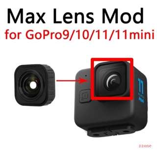 Zzz เลนส์มุมกว้างพิเศษ 155° Max สําหรับ Hero 10 11 11mini Black Action Cam