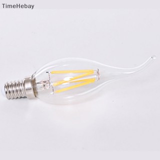 Timehebay E14 4W หลอดไฟ LED AC180-240V สไตล์เรโทร EN