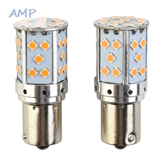 ⚡READYSTOCK⚡BAU15s LED Bulbs 2pcs/Set 7507 PY21W 9-30V Amber Daytime Running Lights