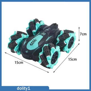 [Dolity1] รถแข่งไฟฟ้า หมุนได้ 360 องศา ของเล่นสําหรับเด็กผู้ชาย และผู้หญิง