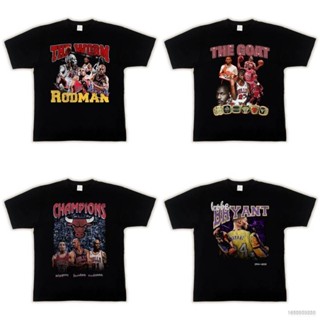 Si NBA Kobe Jordan เสื้อยืดคอกลม แขนสั้น พลัสไซซ์ สําหรับทุกเพศ