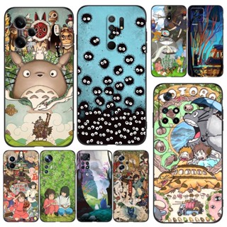 เคสโทรศัพท์มือถือ ซิลิโคนนิ่ม tpu ลายการ์ตูนโตโตโร่ ชิฮิโระ ซาน สีดํา สําหรับ xiaomi Redmi NOTE 8 8T PRO NTOT 8 2021