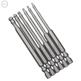 GORGEOUS~Screwdriver Bit Alloy Steel Ball End Screwdriver Bit Ball Head Hexagon