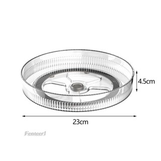 [Fenteer1] กล่องเก็บขนมขบเคี้ยว หมุนได้ 360 องศา 23 ซม. สําหรับห้องน้ํา