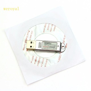 Weroyal เครื่องทดสอบอุณหภูมิ ระบบเซนเซอร์ USB