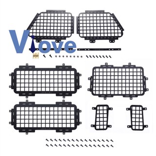 ตาข่ายป้องกันหน้าต่าง โลหะ อุปกรณ์เสริม สําหรับอัพเกรดรถบังคับ 1/12 MN D90 MN-90 D99S MN99S