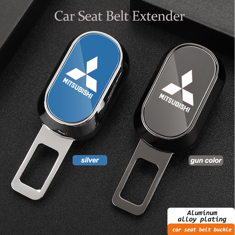 หัวเข็มขัดนิรภัย แบบขยาย สําหรับตกแต่งภายในรถยนต์ สําหรับ Mitsubishi Xpander Mirage Kuda Lancer Pajero Outlander Attrage