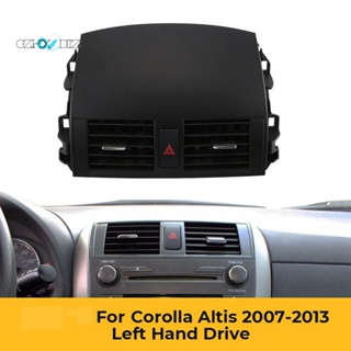 แผงแดชบอร์ดเครื่องปรับอากาศ A/C 55670-02161 พร้อมสวิตช์ฉุกเฉิน สําหรับ Toyota Corolla 2007-2013