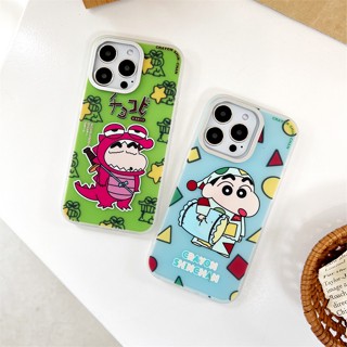 เคสแข็ง เคสไอโฟน iPhone 14 Pro Max iPhone 13 Pro Max iPhone 12 Pro Max iPhone 11 Cartoon เครยอนชินจัง Crayon ShinChan Hard Case