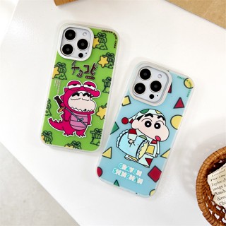 เคสแข็ง เคสไอโฟน iPhone 14 Pro Max iPhone 13 Pro Max iPhone 12 Pro Max iPhone 11 Cartoon เครยอนชินจัง Crayon ShinChan Hard Case