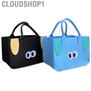 Cloudshop1 Lovely Felt Bag  Cartoon Practical Stylish for Shopping University