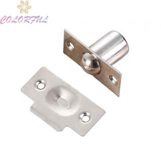 【COLORFUL】Door Catch 1x Copper Keep Plate Spring Stainless Steel Strong Brand New