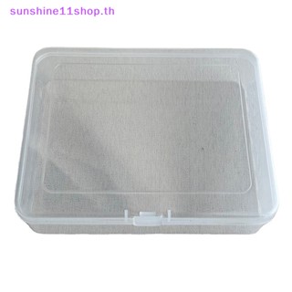 Sunshop กล่องพลาสติกใส สําหรับใส่จัดเก็บของ