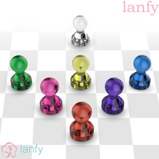 LANFY หมุดแม่เหล็ก น้ําหนักเบา ขนาดเล็ก หลากสี