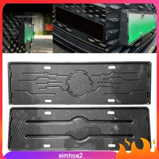 [Simhoa2] อะไหล่กรอบเพลท ติดตั้งง่าย แบบเปลี่ยน สําหรับยานพาหนะ Han 2 ชิ้น
