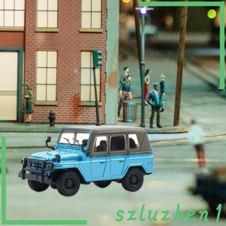 [Szluzhen1] โมเดลรถยนต์ SUV สเกล 1:64 อัลลอย ของเล่นสําหรับเด็ก