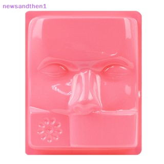 Newsandthen1 ถาดซ้อมต่อขนตา 3 in 1 หัวแบน จานสี กาว ปะเก็น ที่ใส่ขนตา ฝึกแสดง อุปกรณ์แต่งหน้า ดี