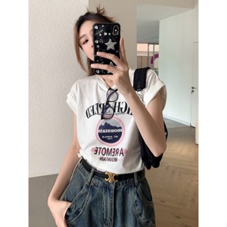 Suxi เสื้อยืดคอกลม แขนสั้น พิมพ์ลาย เข้ากับทุกการแต่งกาย สําหรับผู้หญิง