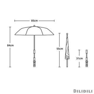 [ ร่มกันแดดเด็ก 85 ซม. พร้อมคลิปหนีบ สําหรับเก้าอี้ชายหาด รถเข็นเด็ก