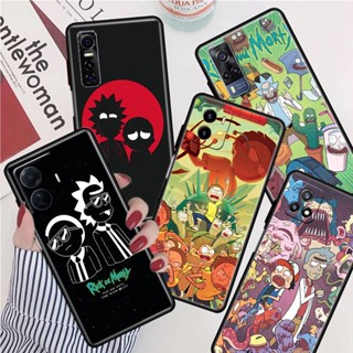 เคสซิลิโคน TPU ลาย Rick Morty กันตก สําหรับ Vivo S9 S12 V23 S12 S15 V20 V21 V23E 4G 5G V23 PRO