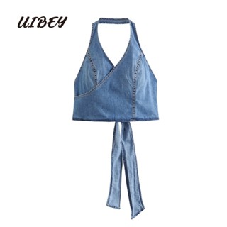 Uibey เสื้อกล้าม เปิดหลัง เซ็กซี่ 8986