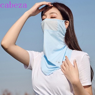 CABEZA หน้ากาก ผ้าพันคอ กันแดด ป้องกันรังสียูวี สีพื้น เหมาะกับฤดูร้อน ขี่จักรยาน ขับรถ ตกปลา สําหรับผู้ชาย