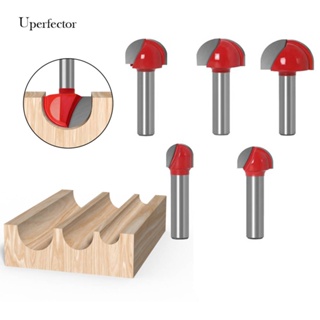 [Uperfector.th] ชุดดอกเร้าเตอร์มิลลิ่ง ก้าน 8 มม. สําหรับแกะสลักไม้ 5 ชิ้น