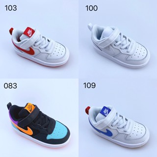 48 * พร้อมส่ง * Air Force One รองเท้าผ้าใบ รองเท้าวิ่ง เข้ากับทุกการแต่งกาย สําหรับเด็กผู้ชาย เด็กผู้หญิง