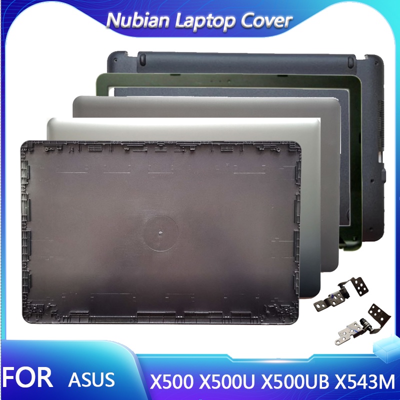สําหรับ ASUS X500 X500U X500UB X543M A540UB LCD ฝาหลัง/กรอบด้านหน้า/ด้านล่างกรณีด้านล่าง