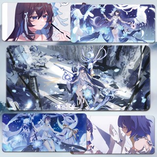 Honkai Impact 3rd mouse pad Seele Vollerei Keyboard pad Herrscher of Death and life computer table mat Anime game peripheral custom แผ่นรองเมาส์แบบคอมพิวเตอร์แบบ HD แผ่นรองเมาส์เกมส์อนิเมะแผ่นรองคีย์บอร์ดปรับ แต่ง