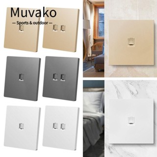 MUVAKO Wall RJ45 โมดูลซ็อกเก็ตเครือข่าย PC อินเตอร์เฟซคอมพิวเตอร์ แบบติดผนัง เต้าเสียบอินเตอร์เน็ต