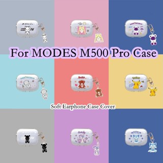 【Case Home】เคสหูฟัง แบบนิ่ม ลายการ์ตูนอนิเมะ สําหรับ MODES M500 Pro M500 Pro