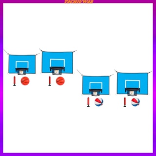 [Tachiuwa2] ห่วงบาสเก็ตบอลแทรมโพลีน ขนาดเล็ก กันน้ํา ทนทาน สําหรับเด็ก ผู้ใหญ่