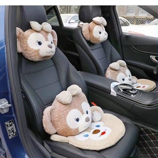 Automotive Headrest Neck Pillow Car Cartoon Neck Couple Bear Car Seat Cervical Pillow Car Pillow dUtZ