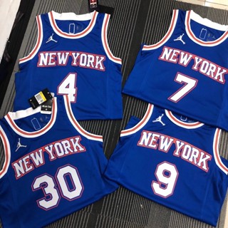 เสื้อกีฬาบาสเก็ตบอล แขนกุด ลายทีม NBA York Knicks ครบรอบ 75 ปี 2022 547681