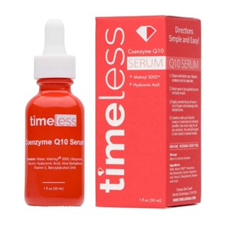 Timeless Coenzyme Q10 เซรั่มวิตามิน B5 30 มล. 3000 กรดไฮยารูลอนิก 30 มล.